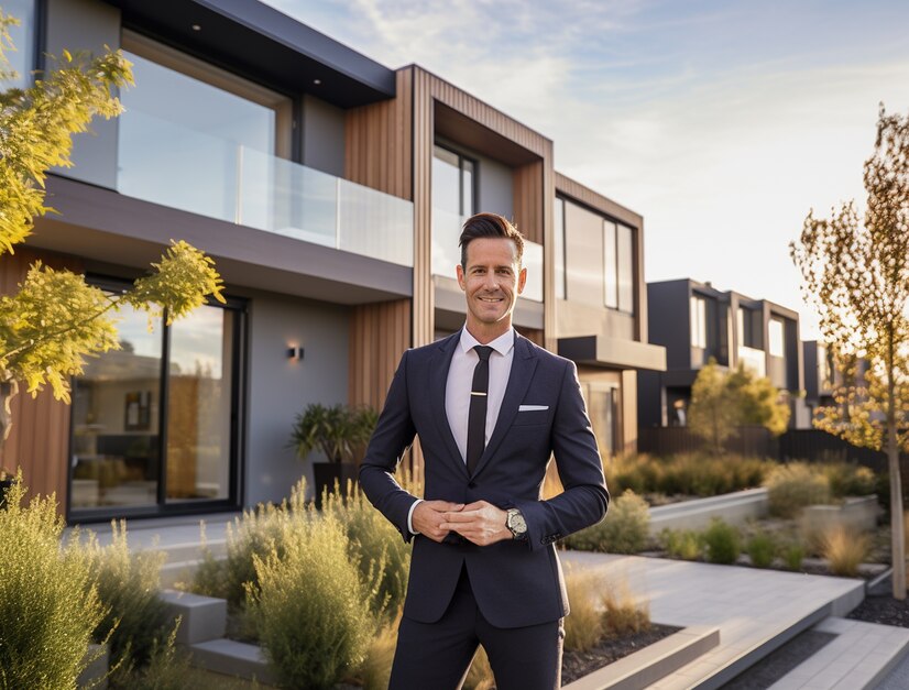 front-view-man-working-as-real-estate-agent_23-2151065000
